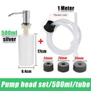 350/500ML Kitchen Liquid Soap Dispenser Pumps Kitchen Bathroom Soap Dispenser Sink Soap Bottle Kitchen Tool Bottle Accessories