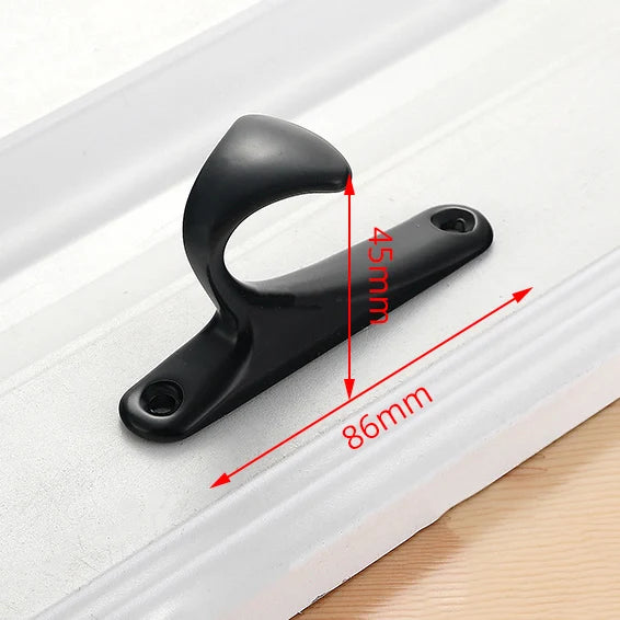 Aluminum Alloy Black Cabinet Handles American Style Solid Kitchen Cupboard Pulls Drawer Knobs Furniture Handle Hardware