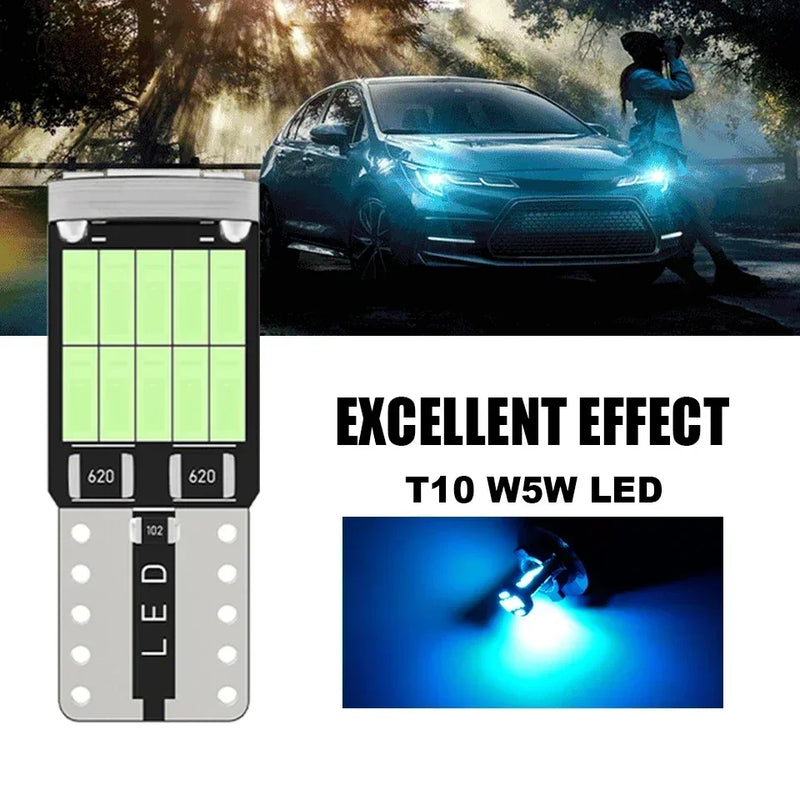 2pcs High Bright T10 W5W Led Car Light 26smd 4014 Smd Lamp Bulb Automobile Accessories License Plate Drop Shipping Supported