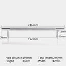 KK&FING Round Rod Knurled Carved Aluminum Alloy Furniture Door Handles Cabinet Drawer Knobs Bedroom Wardrobe Door Pulls Hardware