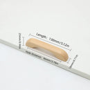 1pc Log Style Kitchen Cabinet Handle Drawer Solid Wood Furniture Wooden Door Drawer Knobs Cupboard Handles for Furniture