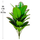 Plantain Palm Simulated Potted Plant Artificial Plants Garden Room Decoration Fake Flower Leaf Bonsai Outdoor Party Ornament