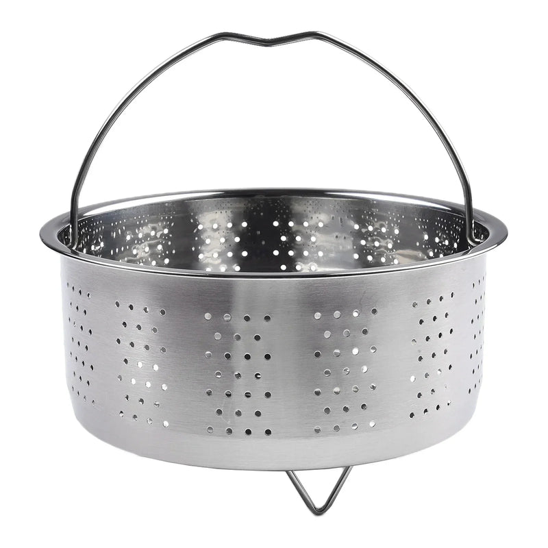 Steamer Insert Steamer Pot 304 Stainless Steel Basket Rice Steamer Pressure Cooker With Steaming Foot Easy To Pick Up