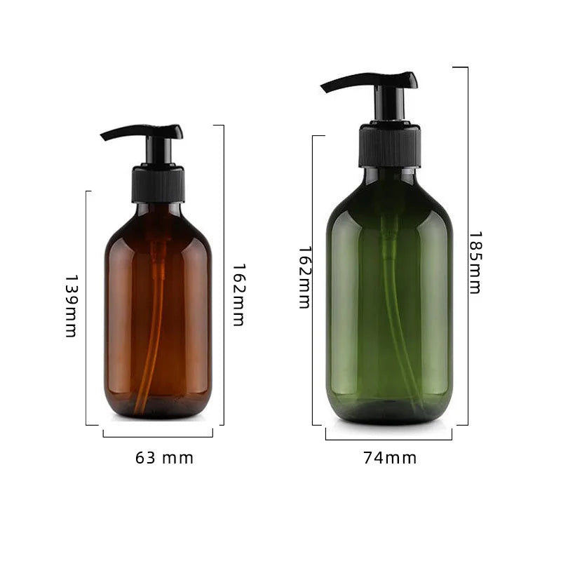 Bathroom Portable Soap Dispensers Lotion Shampoo Shower Gel Holder Soap Dispenser Empty Bath Pump Bottle Home