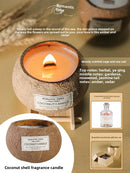 Coconut Scented Candle Shell Gift Box Niche Premium Girls Gift Christmas Souvenir Fragrance Set Ornament