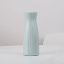 Morandi Plastic Vase Living Room Decoration Ornaments Modern Origami Plastic Vases for Flower Arrangements Home Decoration