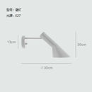 Modern LED Corner Floor Lamp Black White Lights Designer Arne Jacobsen Study Living Room Bedroom Stand Decoration Home Lighting