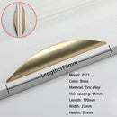 Simple Kitchen Cabinet Handels Furniture Decoration Door Handles Knobs for Cabinets and Drawers Zinc Alloy Drawer Pulls