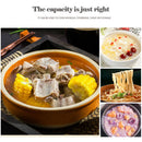 3L Enamel Pot High Style Porcelain Enameled Soup Pot Saucepan For Gas Induction Stewpan Multifunction Cooking Pot For Kitchen