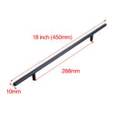 Stainless Steel Straight Cupboard Handles Knobs Brushed Black Gold Kitchen Door Handles Cabinet Pull Furniture Handle