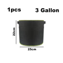 1/5/10gal fabric potato plant flower Pots Grow Bags flowr Flowerpot fruit plante tools garden growing Vegetable veg Planting