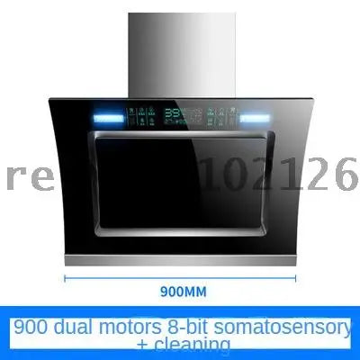 Household Multi-function Kitchen Range Hood Large Suction Double Motor Side Suction Small Rental Range Hood