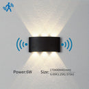 Up and Down LED Wall Lamp Waterproof IP66 Interior Wall Light For Bedroom Living Room Corridor Indoor Outdoor Lighting