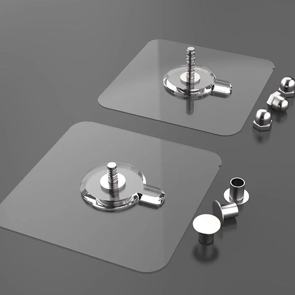 30Pcs Easily Hang Pictures On Walls Without Nails Using These Strong And Transparent Adhesive Hooks Photo Frame Holder Sticker