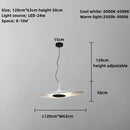 Italian Postmodern Irregular Nordic LED Chandelier for Living Dining Room Bedroom Exhibition Hanging Lamp Black Decor Lights