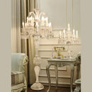 OUFULA European Style Crystal Floor Lamp Luxurious Hotel Ballroom Wedding Candle Decoration Lamp Living Room Bedroom Villa