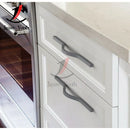 160mm-384mm Aluminum Alloy Gold Brushed Furniture Cabinet Door Handle Wardrobe Cupboard Door Drawer Handle Furniture Hardware