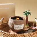 Coconut Scented Candle Shell Gift Box Niche Premium Girls Gift Christmas Souvenir Fragrance Set Ornament
