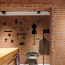 Creative sewing tools sticker for living room tailor's shop decoration self adhesive wall art decal