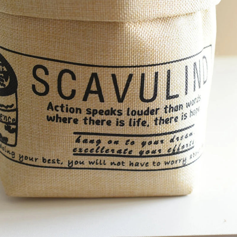 Fabric Flower Pots Cover Storage Bag Storage Box Can Wash Flower Device Creative Desktop Plant Bag Home Decoration Accessories