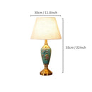Ceramic Floor Lamp Home Decoration Sofas Stand Light European Retro Table Lamp Living Room Floor Lamp Bedroom Bedside