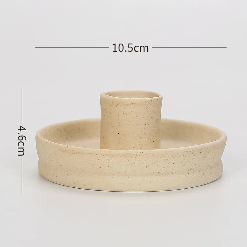 NEW Ins Creative Nordic Ceramic Aromatherapy Candle Stand Wholesale Vegetable Burning Home Decoration Desktop Ornament