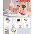 Children's Mini Kitchen Complete Cooking Girl Small Kitchen Set Children's Puzzle Play House Toys Real Cooking Food Set For Kids