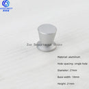 Space Aluminum Single Hole Handle Modern Wardrobe Drawer Round Knob Silver/black/gold Kitchen Cabinet Furniture Small Handle
