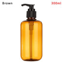 100ml 200ml 300ml Bathroom Portable Soap Dispensers Lotion Shampoo Shower Gel Soap Empty Bath Pump Bottle Travel Containers