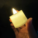 Small Tealight DIY Accessories LED Candle, Birthday Party Decoration, Digital Candle Light, Holiday Scene Layout