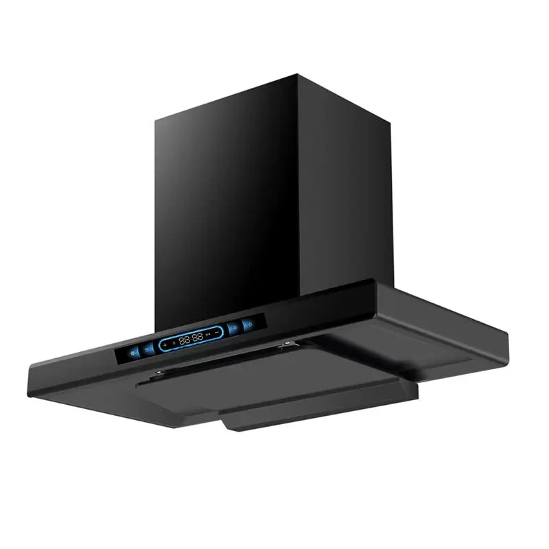 Auto clean range hood kitchen chimney hood Professional Stainless Steel Wall Mounted Range Hood