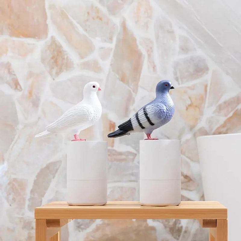 Automatic Foaming Soap Dispenser Touchless Cute Pigeon Foam Soap Dispenser for Restaurant Bathroom Home Household Use Kitchen