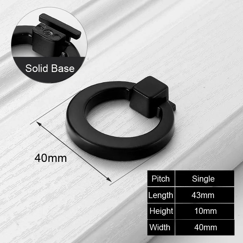 Black Handles Furniture Cabinet Knobs Muebles Handle Kitchen Handles Drawer Knobs Cabinet Pulls Cupboard Handles Knobs