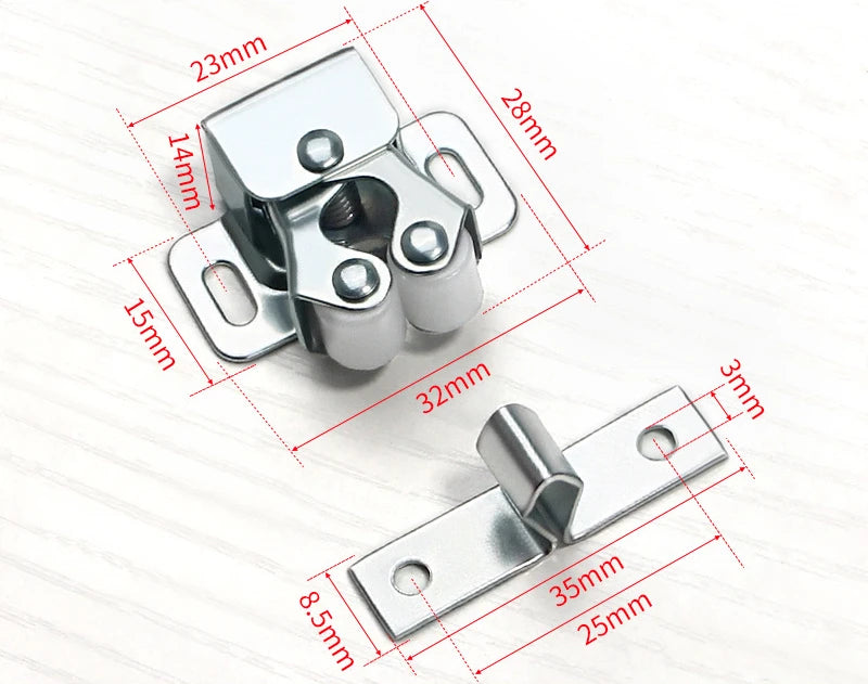 Magnet Cabinet Catches Door Stop Closer Stoppers Damper Buffer for Wardrobe Hardware Furniture Fittings Accessories Drawers