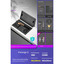 Kitchen Sink Small Single Slot Invisible Basin High Pressure Cup Washer Double Layer Drainage Cover Plate Lift Type Faucet