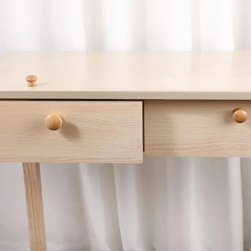 16/1pcs Natural Wooden Cabinet Handle Circular Wooden Drawer Wardrobe Knobs Kitchen Handle Door Pull Furniture Hardware 3 Sizes