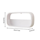 Wall Hanging Planter Rectangle Design Wall-Mounted Flower Pot Simple Stylish Geometric Wall Mounted Air Plants Pot Holder Decor