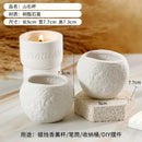 Norway Swedish Aromatherapy Candle Holder Wholesale Resin Ceramic Cup Fragrance Handmade DIY Home Decoration Ornament Wedding