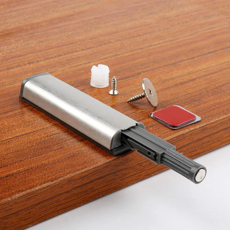 Push Latches for Cabinets 6 Pack Push to Open Cabinet Hardware Push Press Latch Kitchen Door Push-Release Latch