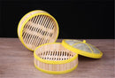 Bamboo wooden Steamer Kitchen Cookware Fish Rice Dim Sum Basket Rice Cooker With Lid food stuffed bun steamer 12” bamboo steamer