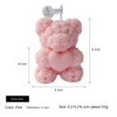 2023 New Arrival Handmade DIY Rose Bear Scented Candle Creative Bedroom Decoration Valentine's Day Candle Making Kit