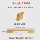 Long Simple Kitchen Cabinet Door Handles Aluminum Alloy Drawer Handle Pulls Wardrobe Cupboard Door Pull Furniture Hardwar Pulls