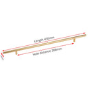 Stainless Steel Straight Cupboard Handles Knobs Brushed Black Gold Kitchen Door Handles Cabinet Pull Furniture Handle