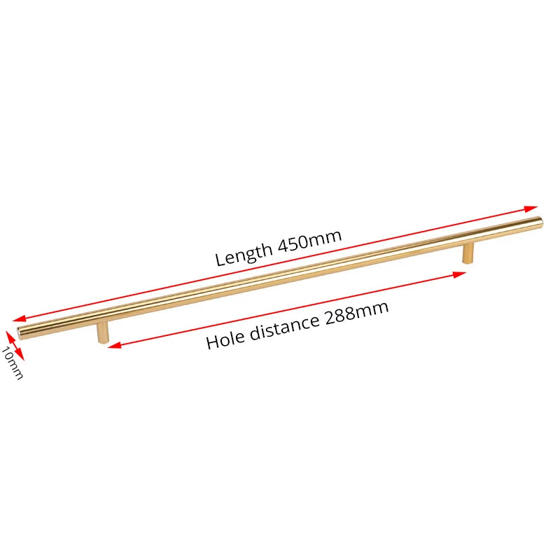 Stainless Steel Straight Cupboard Handles Knobs Brushed Black Gold Kitchen Door Handles Cabinet Pull Furniture Handle