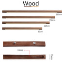 Wooden Pendant Lights Hanging Lamp Modern Table LED Long Linear Light Kitchen Island Lighting for Dining Living Room Office