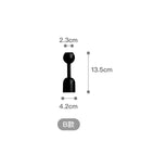 Black Wooden Candle Holder Quality Black Candle Seat Nordic ins style art decoration hotel model room soft decoration ZM806