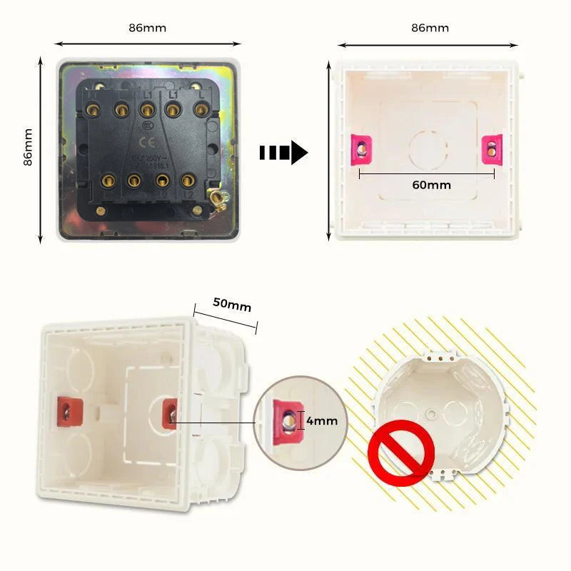 Eu Black Retro Toggle Wall Light Switch belt. Antique Switch socket with USB charging. 220V1gang2way Speed control switch