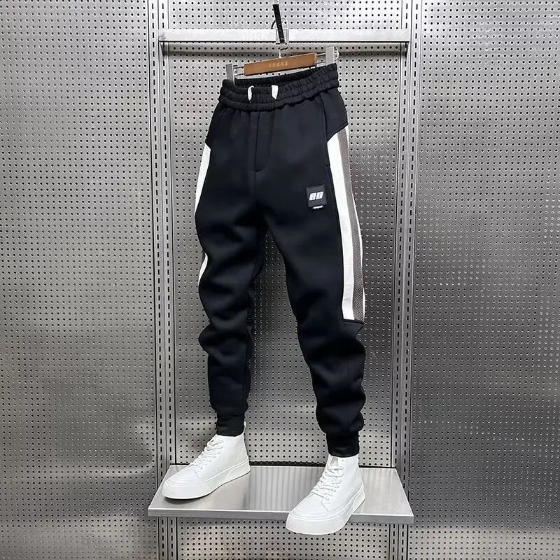 Plus Size Sports Casual Fashion Joggers Track Pants For Men And Women Versatile Autumn And Winter Leg Binding Harem Sweatpants