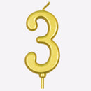 New Gold Digital Candle Birthday Number Cake Candle Drop Ship 0 1 2 3 4 5 6 7 8 9 Cake Girls Boys Baby Party Supplies Decoration