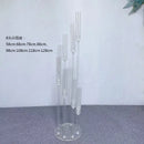 2pcs 4pcs 10pcs Wedding Decoration Centerpiece Candelabra Clear Candle Holder Acrylic Candlesticks for Weddings Event Party